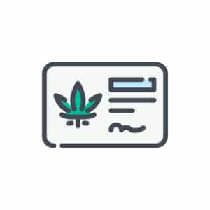 CannabisIdMembershipColorLineIconMarijuanaPurchaseLicenseVector NY Cannabis Licensing Support New York Cannabis License